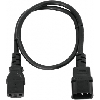 OMNITRONIC IEC Extension 3x1.0 0.6m bk #2