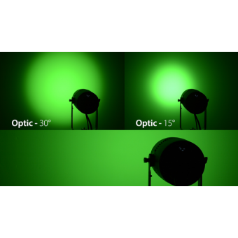 Prolights StudioCob FCBK - Par COB LED full color cu reflector parabolic 150W RGB/FC, 60°, HD-dimming, IP20/ Negru #5