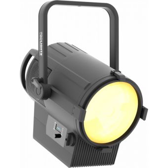 Prolights EclFresnel 2KTU - Proiector  Fresnel LED alb 1x507W 3200K, unghi 16-64°, barndoors/ Negru