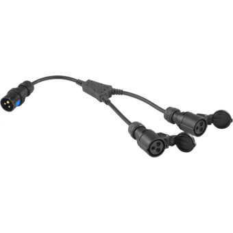 957003 - 3x2.5mm splitter 957003 power cable, 16A 3p CEE plug, 2x16A 3p sockets