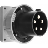 914313 - 125A Panel mount CEE plug, 50/60Hz IP67, 3p (1P+N+E) 230V