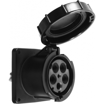 914414 - 125A Panel mount CEE socket, 50/60Hz IP67, 4p (3P+E) 230V