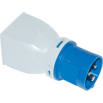 915133 - Power Adapter: 1x 16A-3p CEE plug to 2x 16A-3p italian socket, 230V