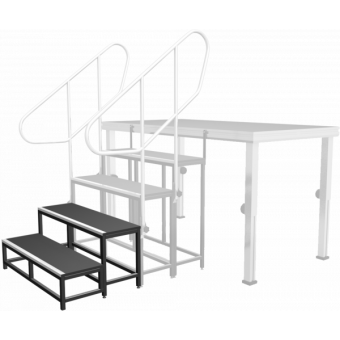 RSSF12H04 - Step for Roadstage system, steps 1 and 2, h.20-40cm