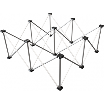 LTR1160 - Reticular structure, in aluminium for Litestage system, 1x1 m, h 60 cm