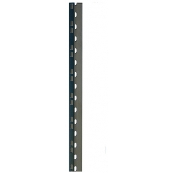 Adam Hall 19" Parts 61532 BLK - Heavy Duty Rack Strip black 45 U