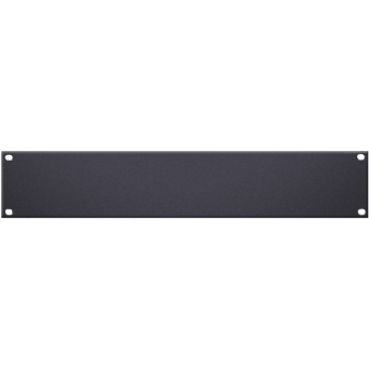 Adam Hall 19" Parts 8722 - 19" Flat Rack Panel Aluminium, 2 U
