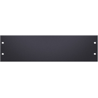 Adam Hall 19" Parts 8723 STL - 19" Flat Rack Panel Steel, 3U