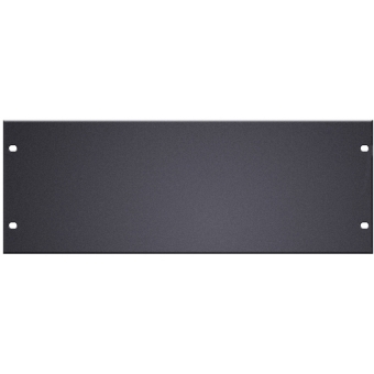 Adam Hall 19" Parts 8724 - 19" Flat Rack Panel Aluminium, 4U