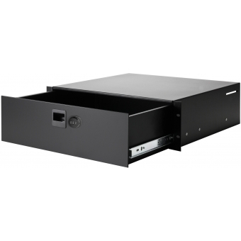 Adam Hall 19" Parts 87403 CL - Rack Drawer 3 U Steel with Built-In Combination Lock #2