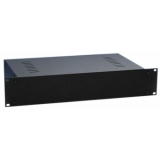 Adam Hall 19" Parts 87408 V - 19" Housing 2 U rackmount with Vent Slots