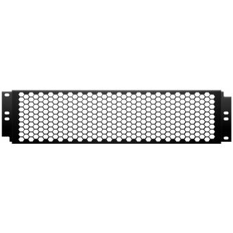 Adam Hall 19" Parts 87446 - 19" Cover with Punched Hole Front, 2U, Coarse