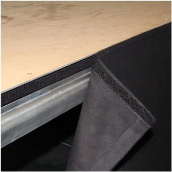 Adam Hall Accessories 0153 X 208 - Platform Cladding B1 with Velcro 2 x 0.8 m #4