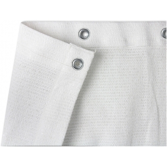 Adam Hall Accessories 0156 X 45 W - Gauze, material 201 4x5m with eyelets, white #2