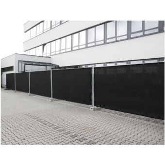 Adam Hall Accessories 0159 X BAU 1 - Fence Panel Gauze type 800 1.76 x 3.41 m, with eyelets, black #3
