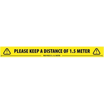 Adam Hall Accessories 58067 ENG - Social Distancing Tape English