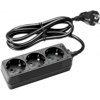 Adam Hall Accessories 8747 X 3 M 5 - 3-Outlet Power Strip 5m cable length