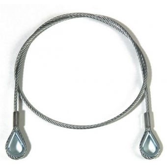 Adam Hall Accessories S 42100 - Safety Rope 4 mm length 1 m
