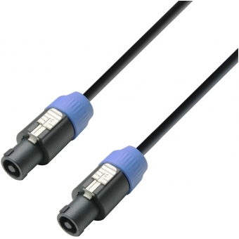 Adam Hall Cables K3 S215 SS 0200 - Speaker Cable 2 x 1.5 mm² Speakon Standard Speaker Connector 4-pole to Standard Speaker Connector 4-pole 2 m