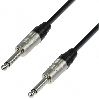Adam Hall Cables K4 IPP 0900 - Instrument Cable REAN 6.3 mm Jack Mono to 6.3 mm Jack Mono 9 m