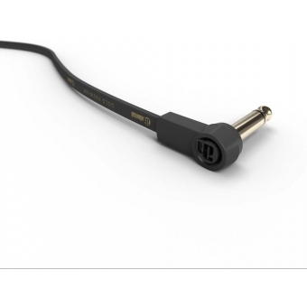 Adam Hall Cables K4 IRR 0015 FLM - Flat Audio Cable, 6.3 mm Mono Gold Plug, 0.15 m #7