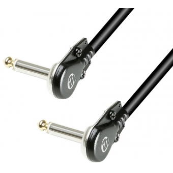 Adam Hall Cables K 4 IRR 0600 FL - Instrument Cable with 6.35 mm flat plugs, mono 6 m