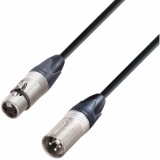 Adam Hall Cables K5 MMF 1500 - Microphone Cable Neutrik XLR female to XLR male 15 m