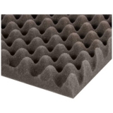 Adam Hall Hardware 019430 - Eggbox Foam grey 30 mm