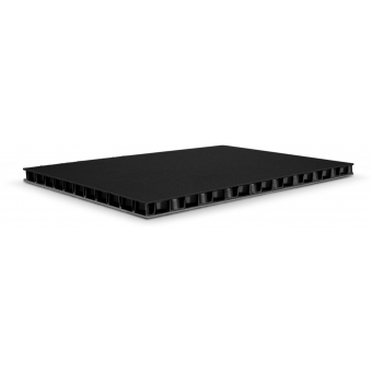 Adam Hall Hardware 0594 BG - SolidLite® PP. Plate black / grey 9.4 mm, 2500 x 1250 mm #2