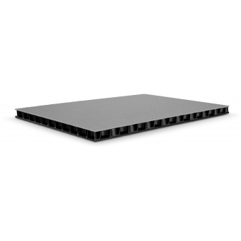 Adam Hall Hardware 0594 BG - SolidLite® PP. Plate black / grey 9.4 mm, 2500 x 1250 mm #3