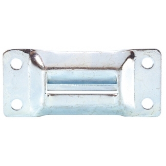 Adam Hall Hardware 1630 KEEP - Keeper Plate for 17302 Galvanised Steel
