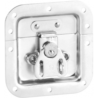 Adam Hall Hardware 17233 - Butterfly Latch small in medium Dish lockable 9 mm deep