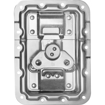 Adam Hall Hardware 172573 - Butterfly Latch V3 large cranked 14 mm deep with Rivet Protection