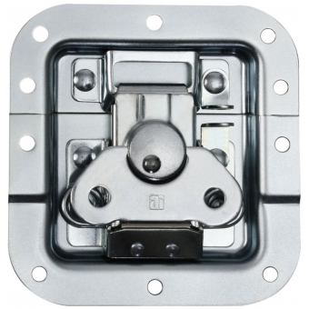 Adam Hall Hardware 17283 P - Butterfly Latch medium half cranked 12 mm deep padlockable