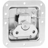 Adam Hall Hardware 17295 P - Butterfly Latch medium non cranked 9 mm deep padlockable