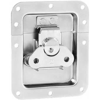 Adam Hall Hardware 17296 S - Butterfly Latch Medium with Spring Non Cranked 14 mm Deep