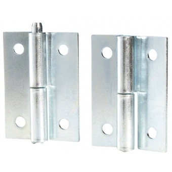 Adam Hall Hardware 2270 L - Detachable Hinge with Pin galvanised