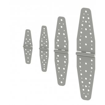 Adam Hall Hardware 2651 - Hinge 75mm x 2mm #2