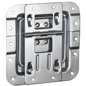 Adam Hall Hardware 270736 - Lid Stay short cranked with Hinge