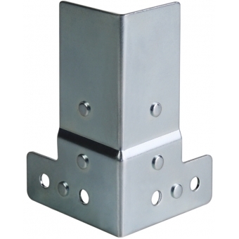 Adam Hall Hardware 40405 - Corner Brace 50 x 80 cranked