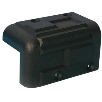 Adam Hall Hardware 4071 - Cabinet Corner plastic stackable black