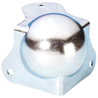 Adam Hall Hardware 4121 - Ball Corner Medium Cranked 30 mm with Integrated Corner Brace 40 mm