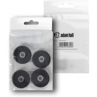 Adam Hall Hardware 4906 M4 AH - Bag of 4 Rubber Feet 38 x 10 mm #2