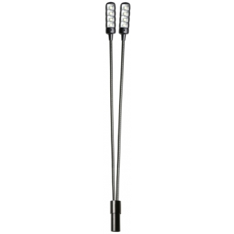 Adam Hall Stands LED 2 ULTRA XLR 3 - 3-pin XLR Gooseneck Light with 8 COB LEDs #3