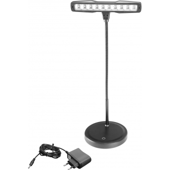 Adam Hall Stands SLED PL 10 B - LED Piano Lamp with 10 LEDs #2