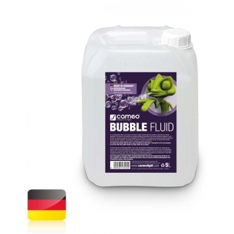 Cameo BUBBLE FLUID 5L - Special Fluid for Generating Soap Bubbles 5 L