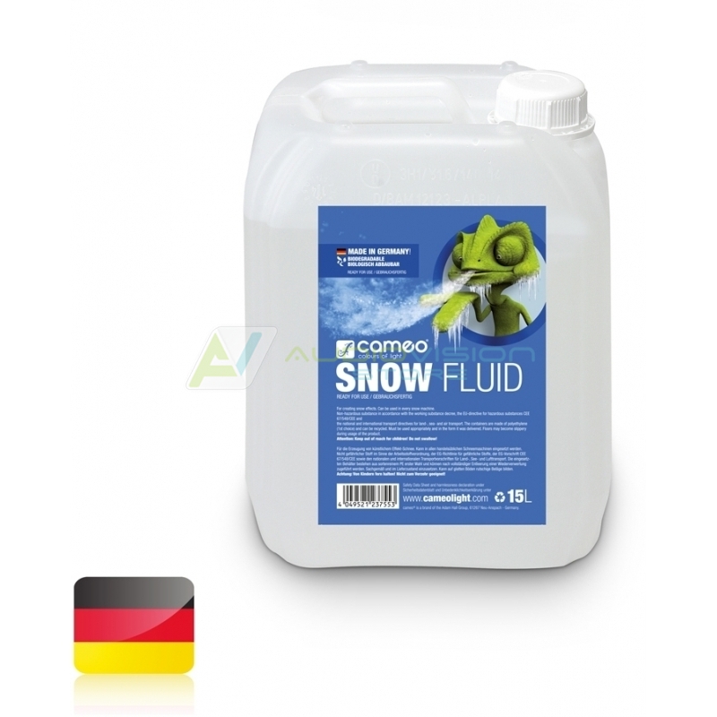 Cameo SNOW FLUID 15 L Special Fluid for Snow Machines for the