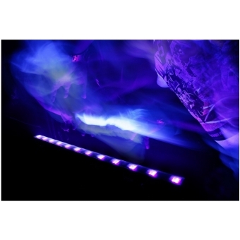 Cameo UV BAR 200 IR - 12 x 3 W UV LED Bar in Black Housing with IR Remote Control #9