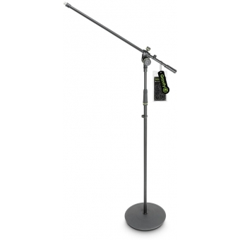 Gravity MS 2321 B - Stativ de microfon cu baza rotunda si boom ajustabil 790mm