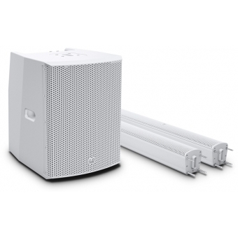 LD Systems MAUI 28 G2 W - Sistem PA compact pe coloană cu mixer și Bluetooth, alb #8